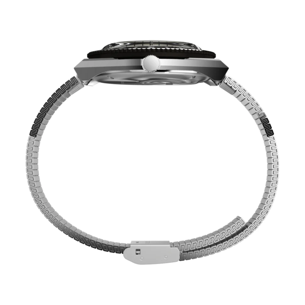 Timex x seconde/seconde/ Loser 38mm Stainless Steel Bracelet Watch - Image 2