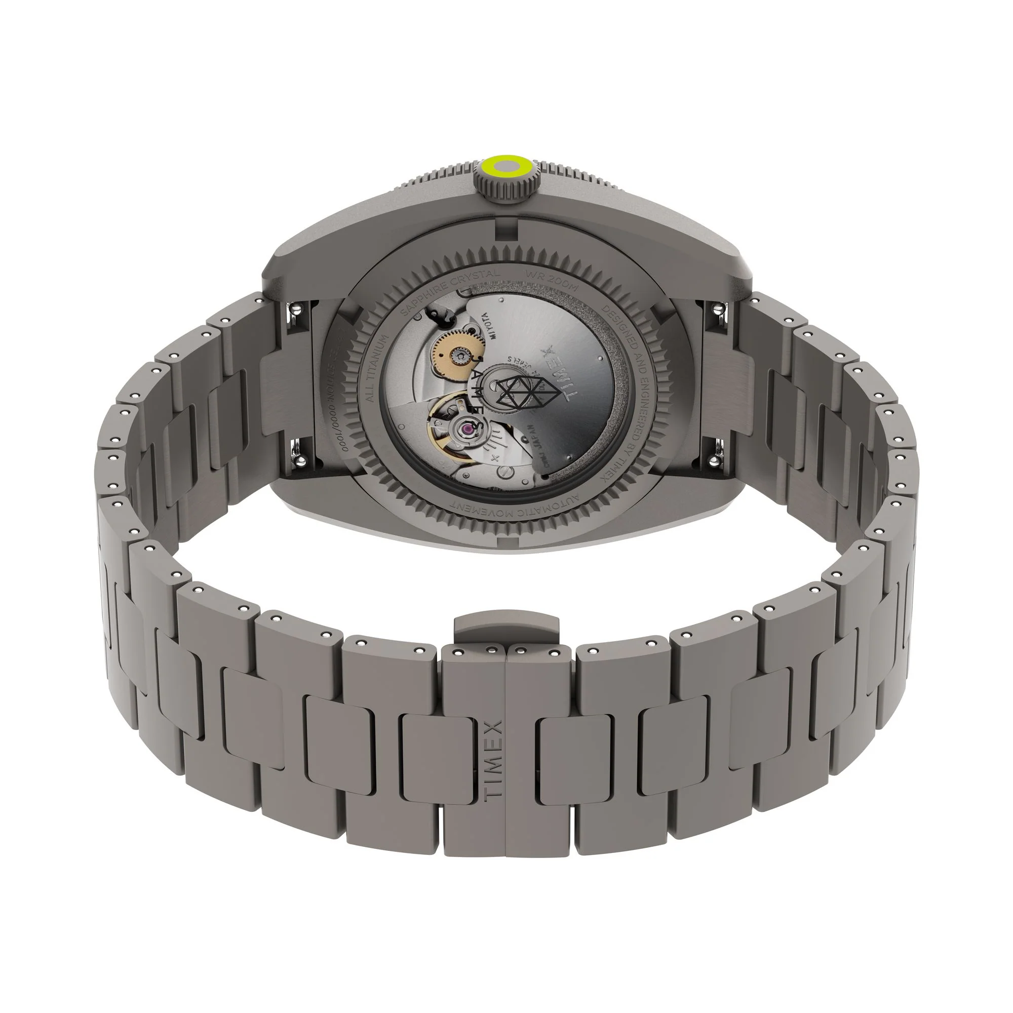 Timex x The James Brand GMT 41mm Titanium Bracelet Watch Box Set - TWG065500X6 - Image 4