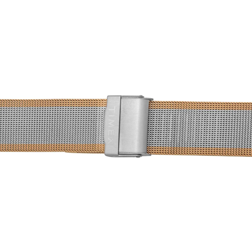 Timex Empera Pairs Beige Dial Round Case 10 Year Battery Life  Date Function Watch -TW00PR268 - Image 3
