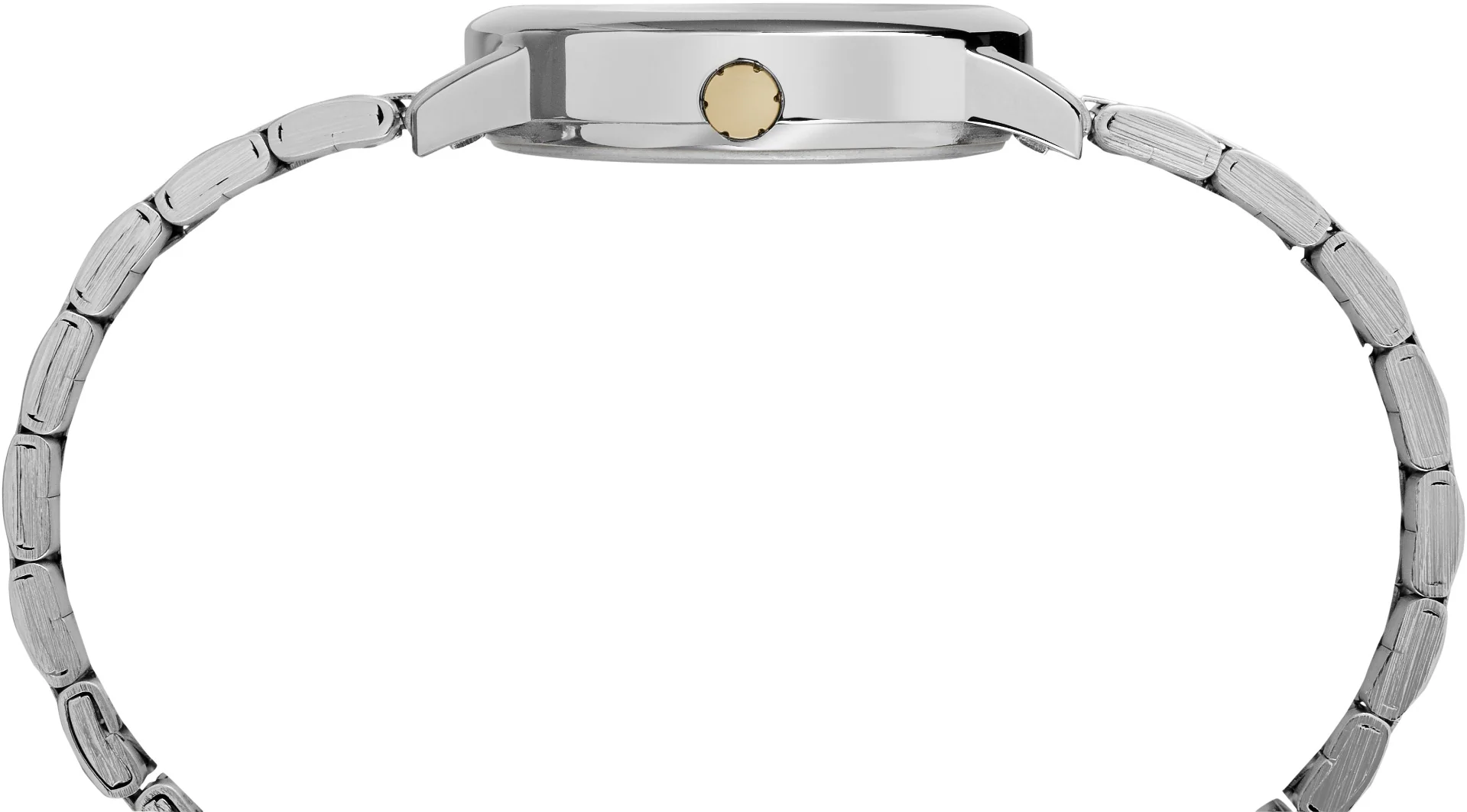 Timex Easy Reader Women's Quartz Analog Two-Tone Dial Round Case Adjustable-Stainless-Steel-Bracelet Function Watch -TW2R23900 - Image 2