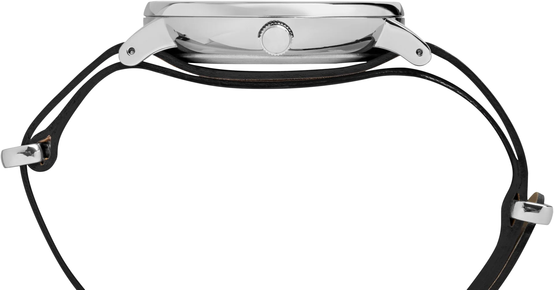 Timex Classic Men's Quartz Analog Silver-Tone Dial Round Case Leather-Strap Function Watch -TW2R28600 - Image 2