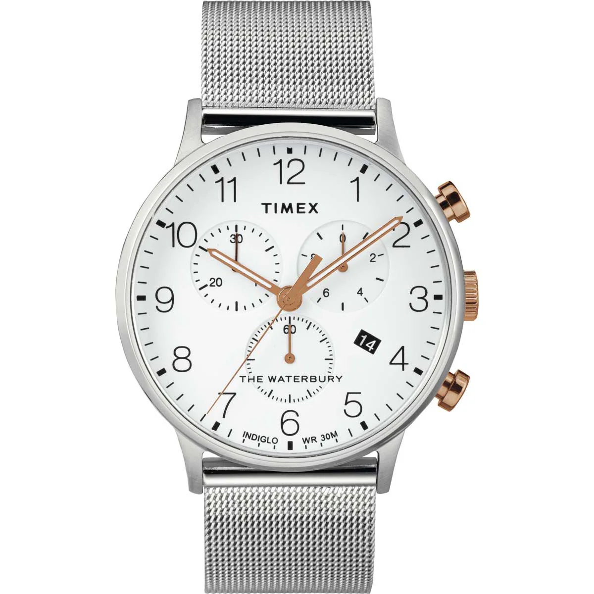 Timex Heritage Collection Men's Quartz Analog Stainless Steel Dial Round Case Stainless-Steel Function  Watch -TW2T36700 - Image 4