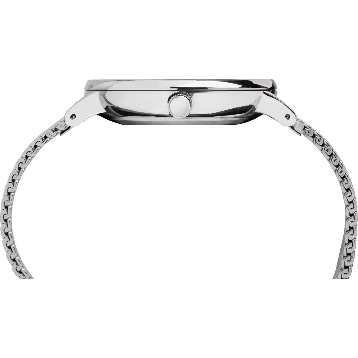 Timex Essential Collection Men's Quartz Analog Silver-Tone Dial Round Case Adjustable-Stainless-Steel-Bracelet Function Watch -TW2T37500 - Image 5