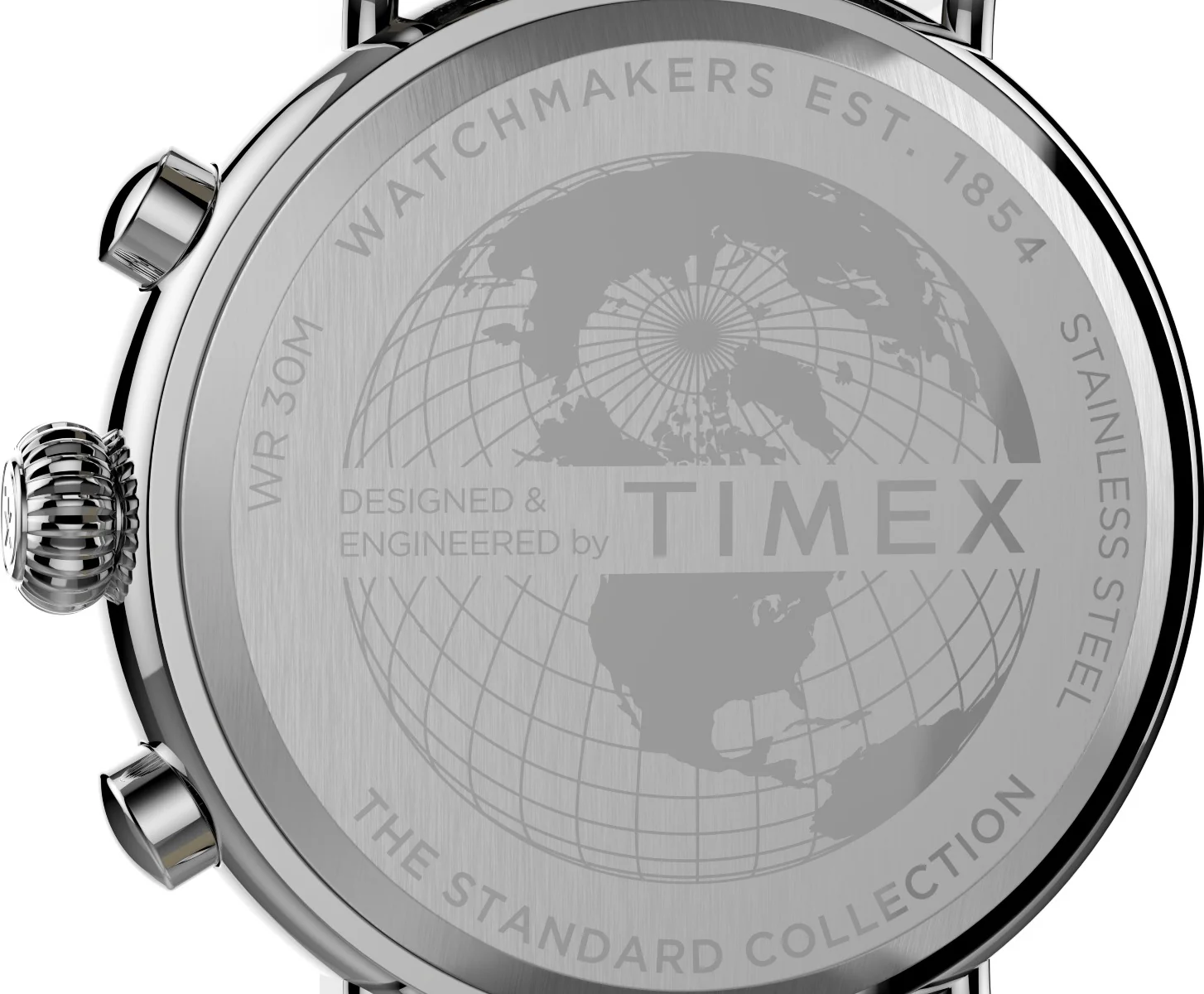 Timex Essential Collection Men's Quartz Analog Silver-Tone Dial Round Case Leather-Strap Function Watch -TW2T69100 - Image 5