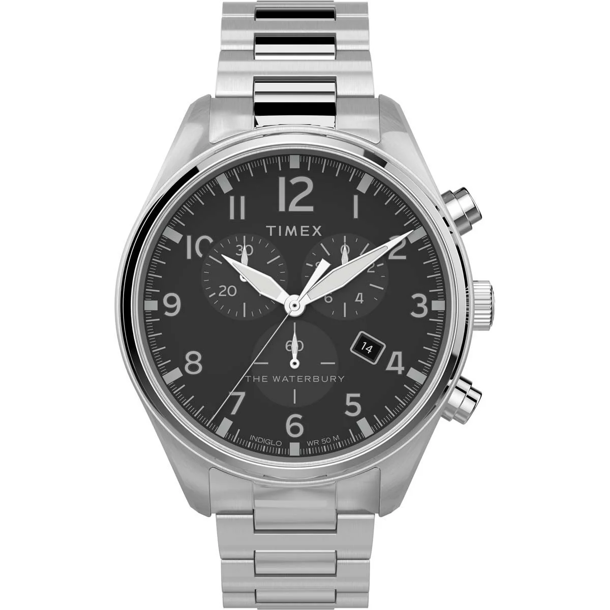 Timex Heritage Collection Men's Quartz Analog Stainless Steel Dial Round Case Stainless-Steel Function  Watch -TW2T70300 - Image 5