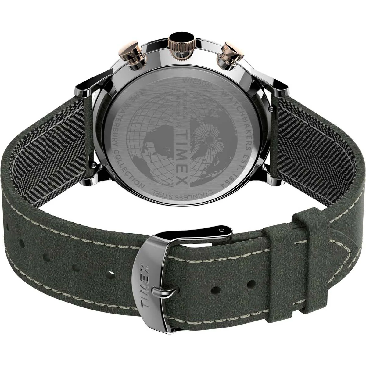 Timex Heritage Collection Men's Quartz Analog Stainless Steel Dial Round Case Stainless-Steel Function  Watch -TW2T71400 - Image 8