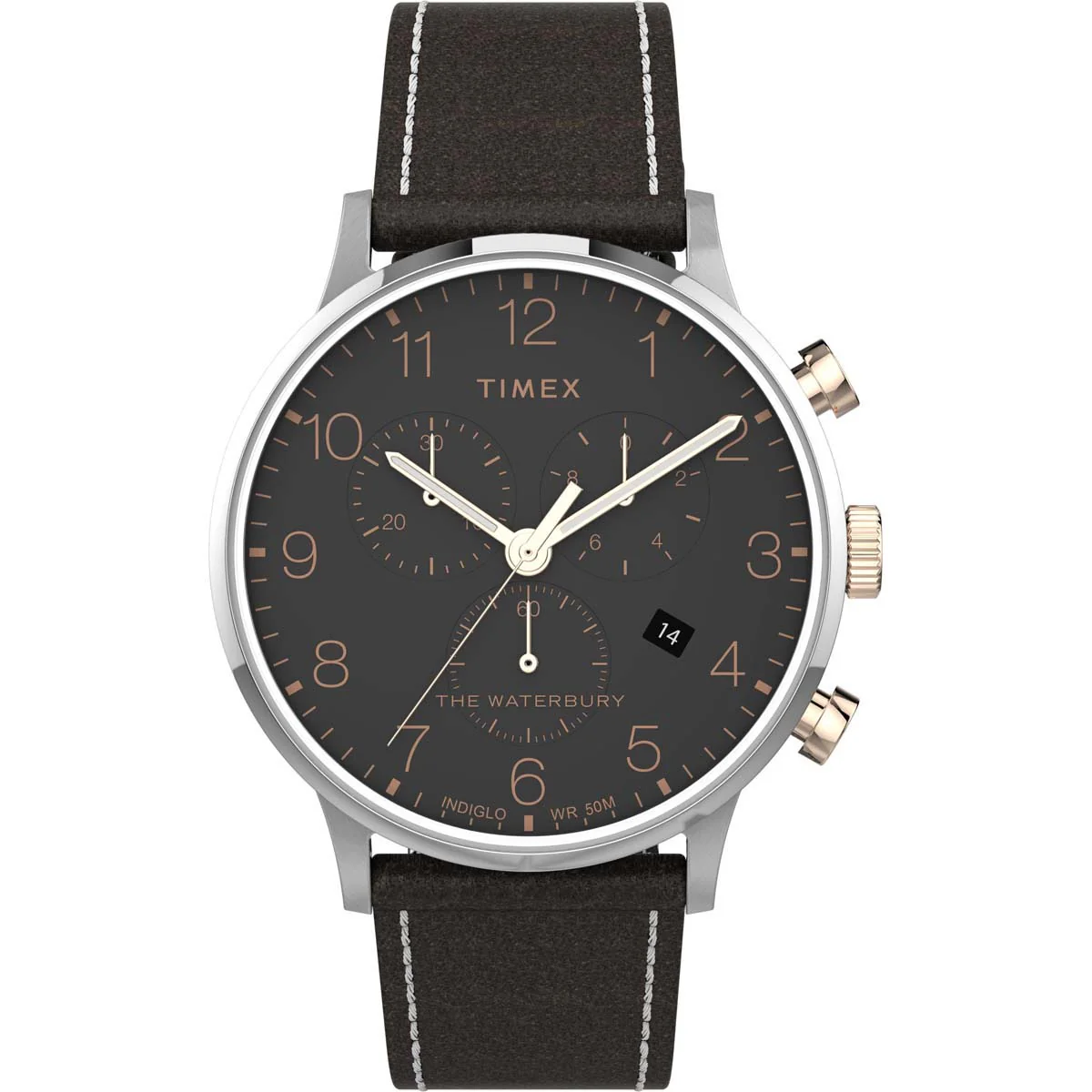Timex Heritage Collection Men's Quartz Analog Stainless Steel Dial Round Case Stainless-Steel Function  Watch -TW2T71500UJ - Image 5