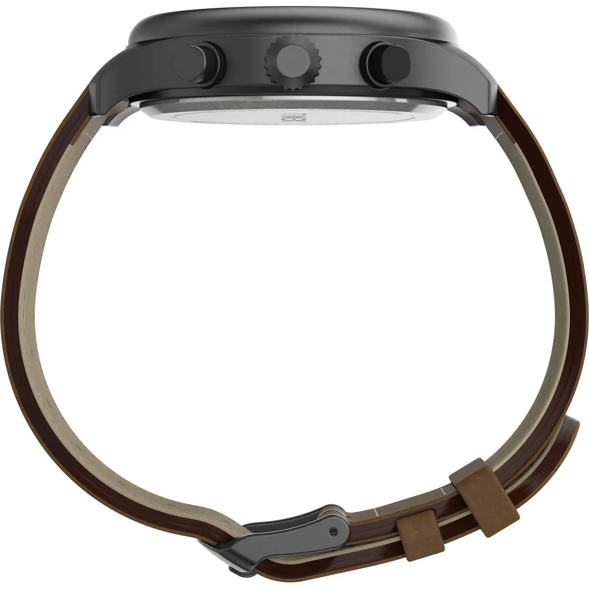 Timex Expedition Men's Quartz Analog Gunmetal Dial Round Case Leather-Strap Function Watch -TW2T73100AP - Image 7