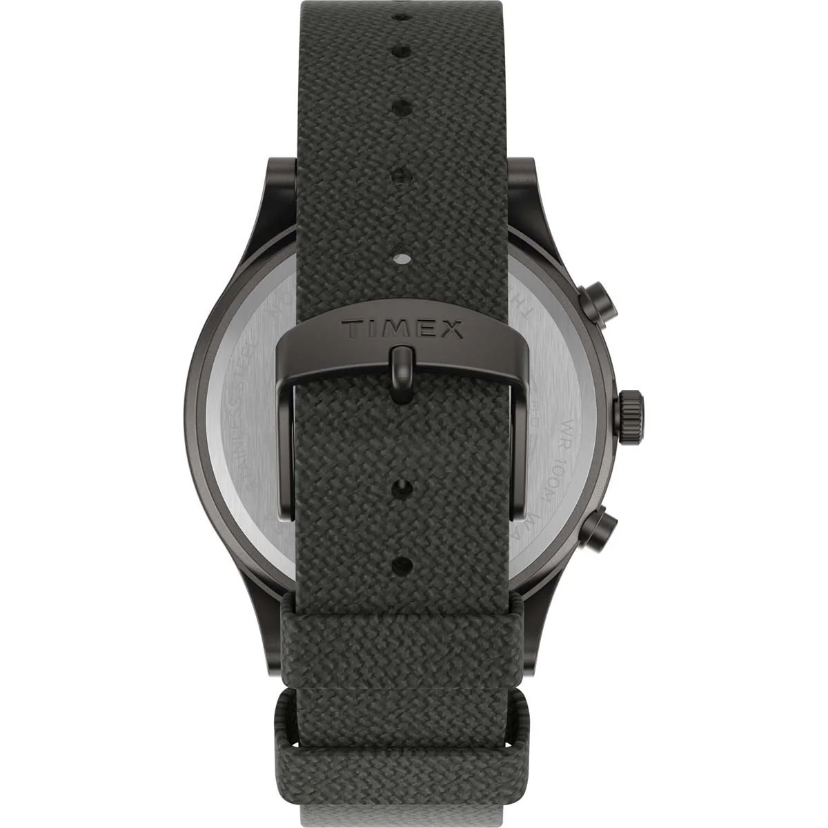 Timex Military Men's Quartz Analog Silver-Tone Dial Round Case Fabric-Strap Function Watch -TW2T75700 - Image 7