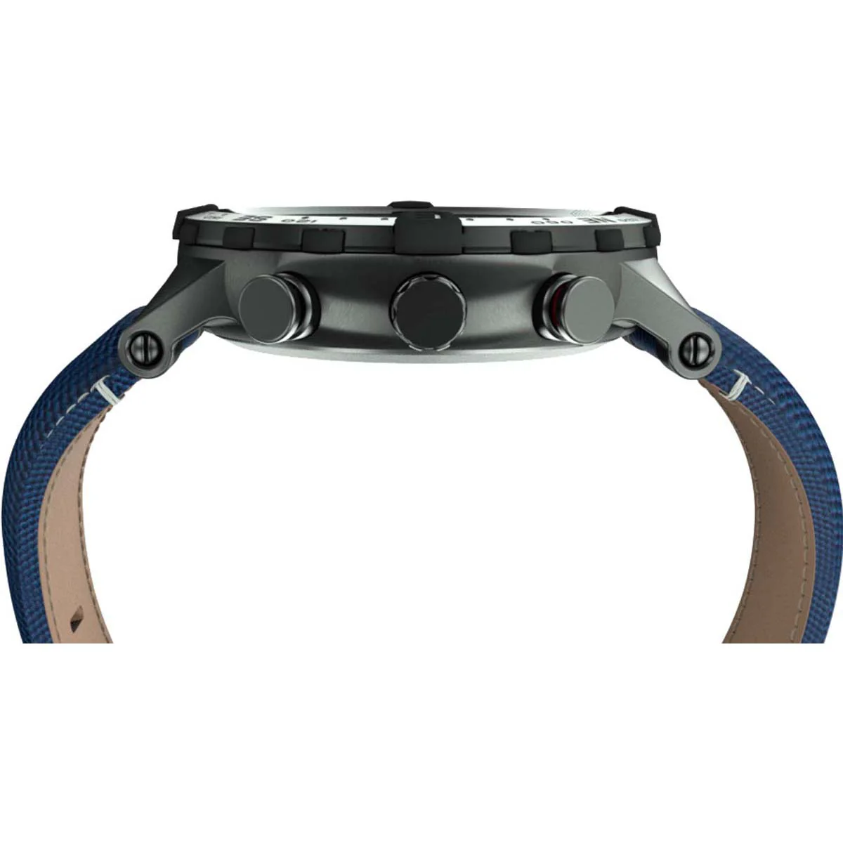 Timex Military Men's Quartz Analog Gunmetal Dial Round Case Stainless-Steel Function  Watch -TW2T76300 - Image 2
