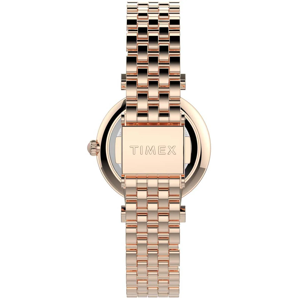 Timex Global Women's Rose Gold-Tone Dial  Case Stainless-Steel Function Watch -TW2T78800 - Image 8