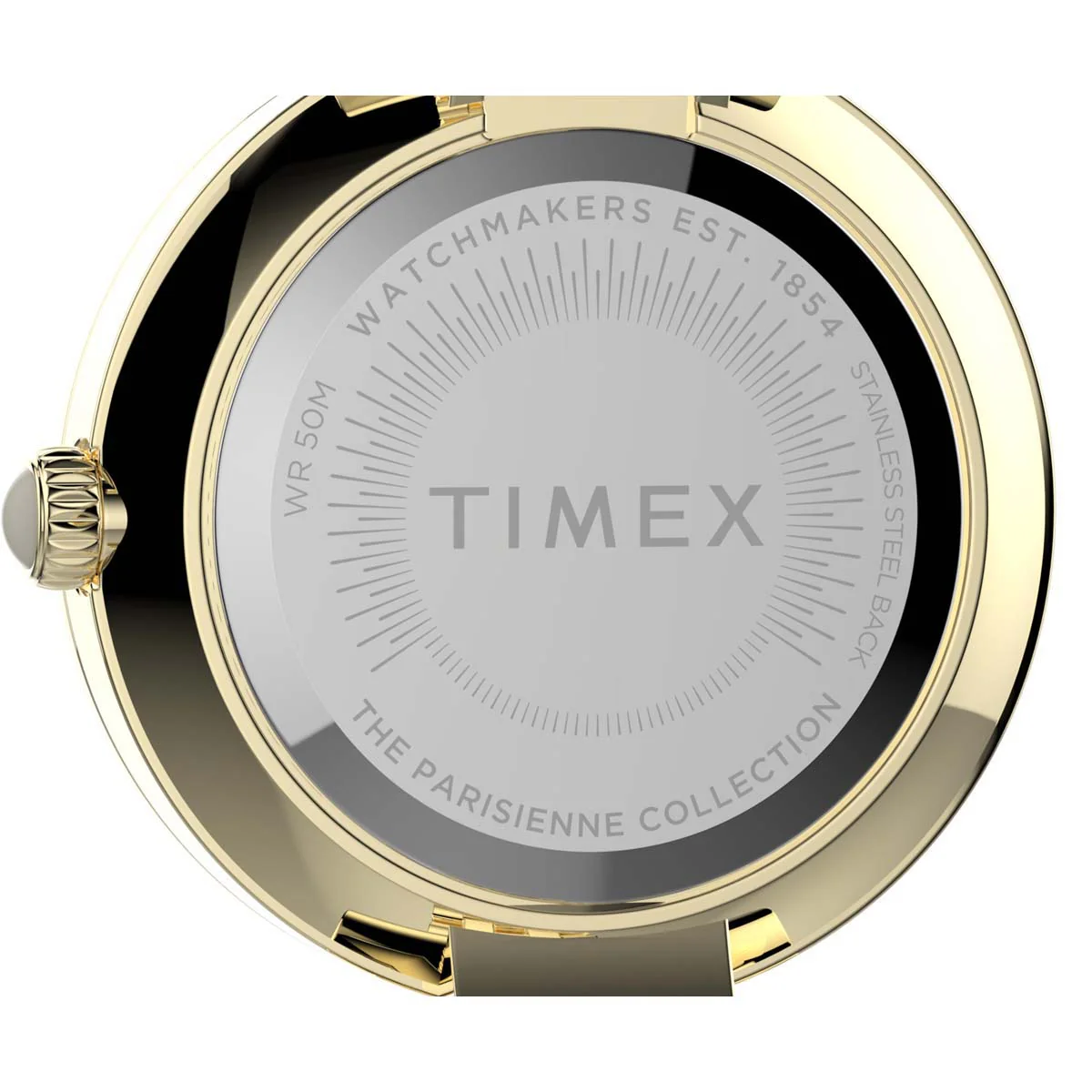 Timex Global Women's Gold-Tone Dial  Case Stainless-Steel Function Watch -TW2T78900 - Image 5