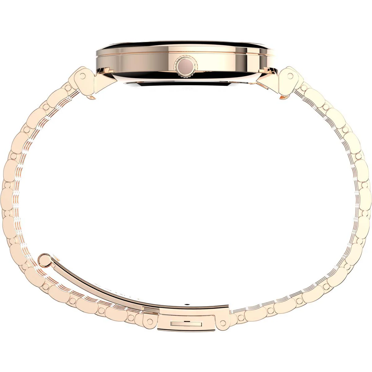 Timex City Collection Women's Quartz Analog Rose Gold-Tone Dial Round Case Stainless-Steel Function  Watch -TW2T79200 - Image 7