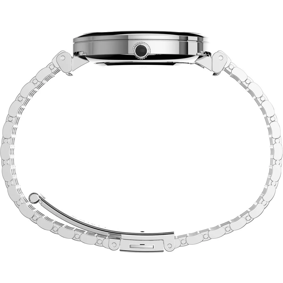 Timex City Collection Women's Quartz Analog Silver-Tone Dial Round Case Stainless-Steel Function  Watch -TW2T79300 - Image 2