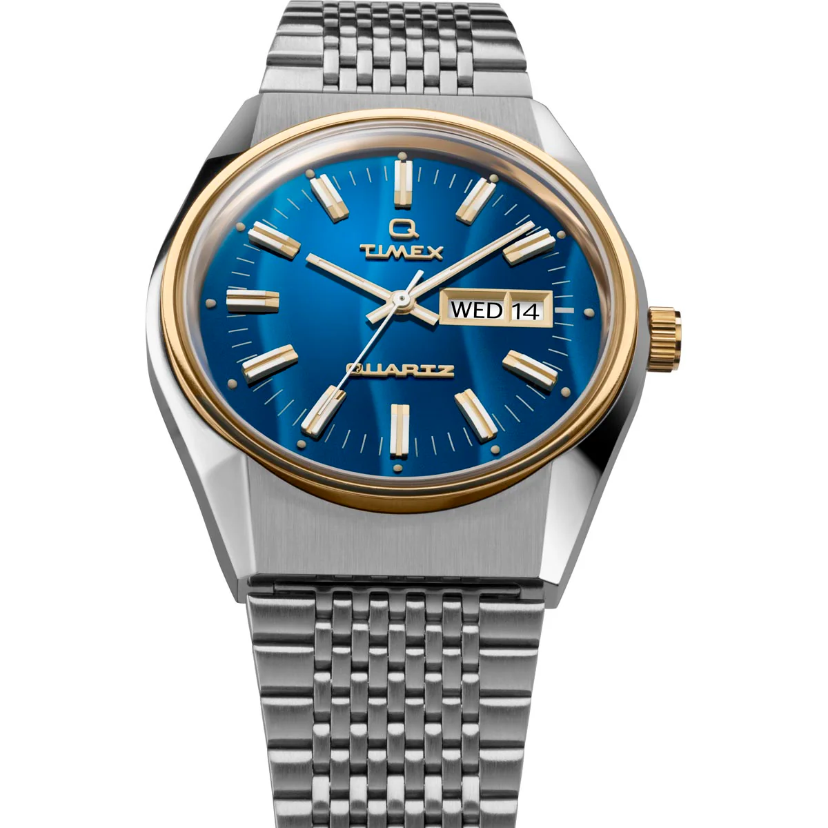 Timex 3 Hands Men's Analog Blue Dial Coloured Quartz Watch, Round Dial with 38 mm Case width - TW2T80800U9 - Image 5
