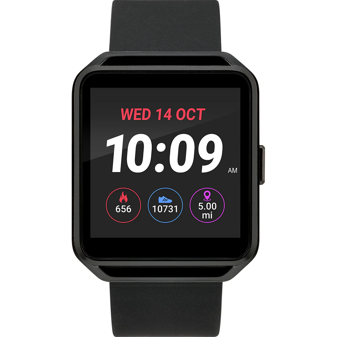 Timex Helix Unisex Tech Digital Dial Rectangle Case iConnect - Smartwatch Function Watch -TW5M31200 - Image 8