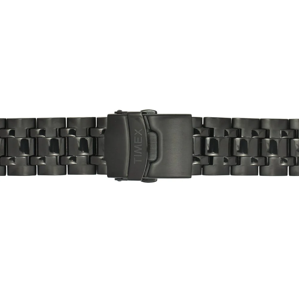 Timex E Class Men's Black Dial Round Case Automatic Function Watch -TWEG17505 - Image 3