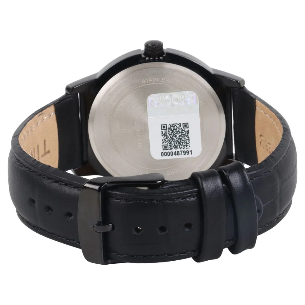 Timex Fashion Men's Black Dial Round Case Date Function Watch -TWEG18004 - Image 5