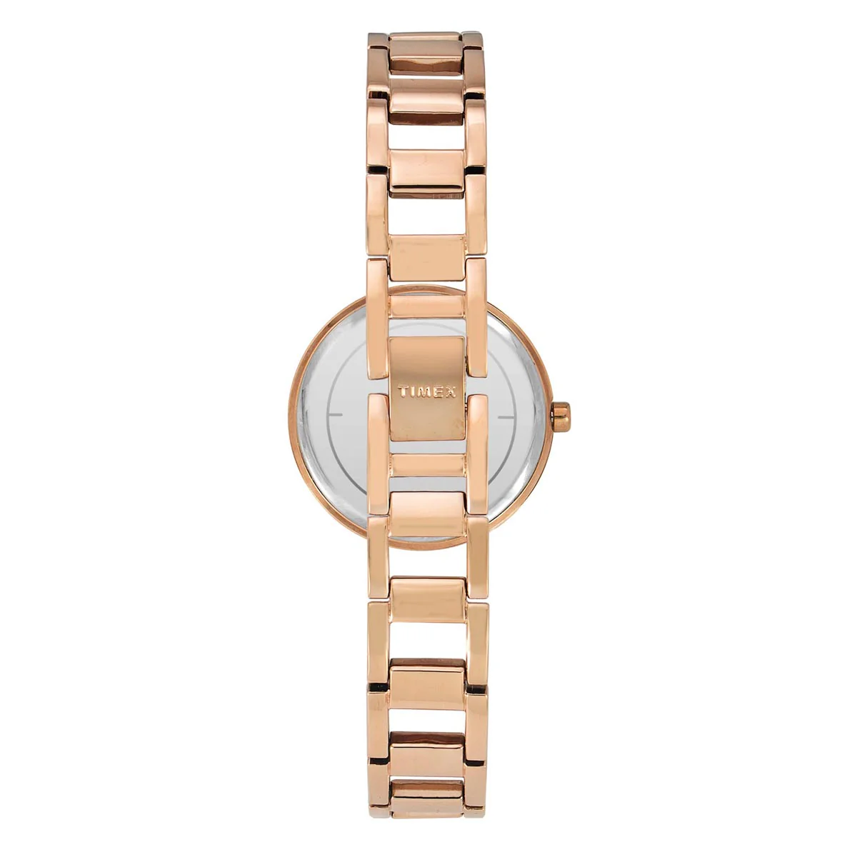 Timex Fria Women Rose Gold Round Analog Watch - TWEL15300 - Image 3
