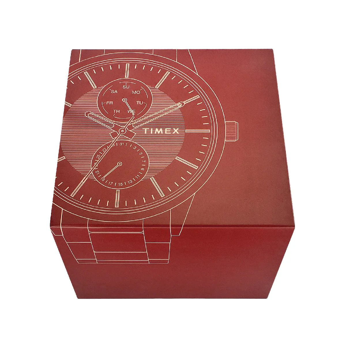 Timex Fashion Men's Blue Dial Round Case Date Function Watch -TWEG20003 - Image 7