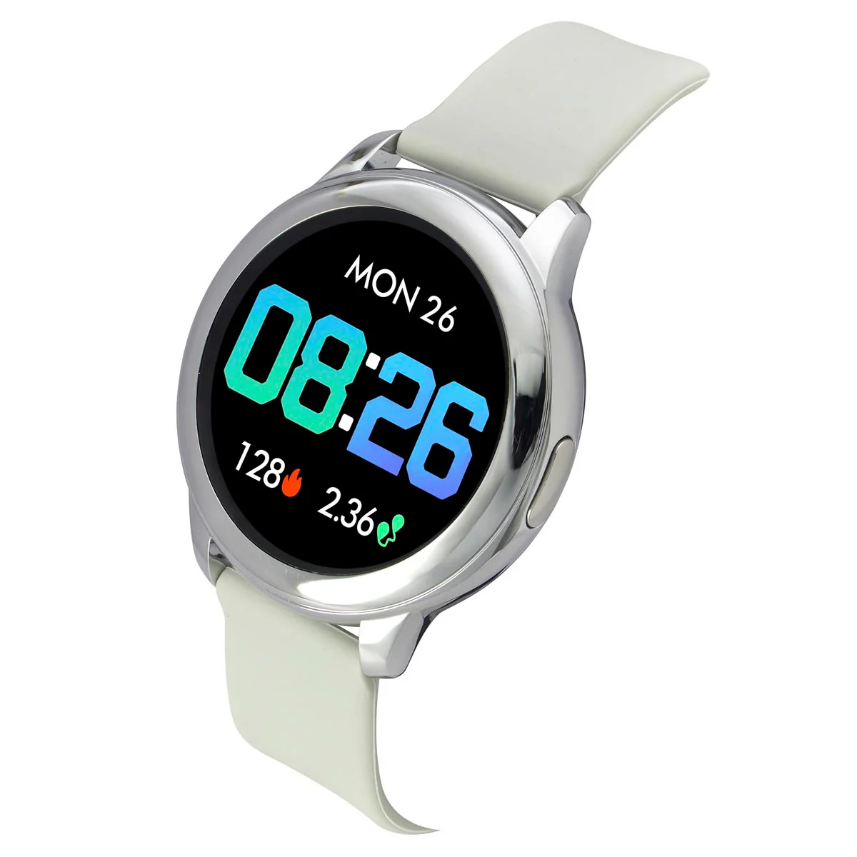 Timex Unisex Smart Fit 2.0 Dial Round Case Bluetooth Calling, Full Touch, Activity Tracking, HRM, SPO2, Blood Pressure, Multiple Watch Faces, 7 Sports Mode Smart Watch -TWTXW202T - Image 2