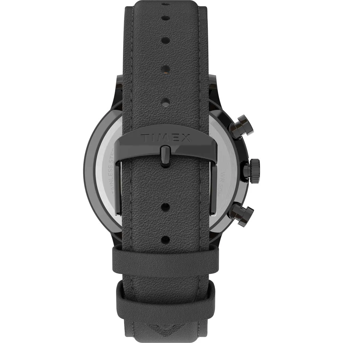 Timex Heritage Collection Men's Quartz Analog Gunmetal Dial Round Case Chronograph Function  Watch -TW2U04900 - Image 2