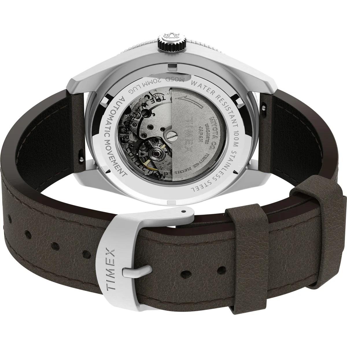 Timex Heritage Collection Men's Mechanical Automatic Wind Stainless Steel Dial Round Case Automatic Function Watch -TW2V24700 - Image 4