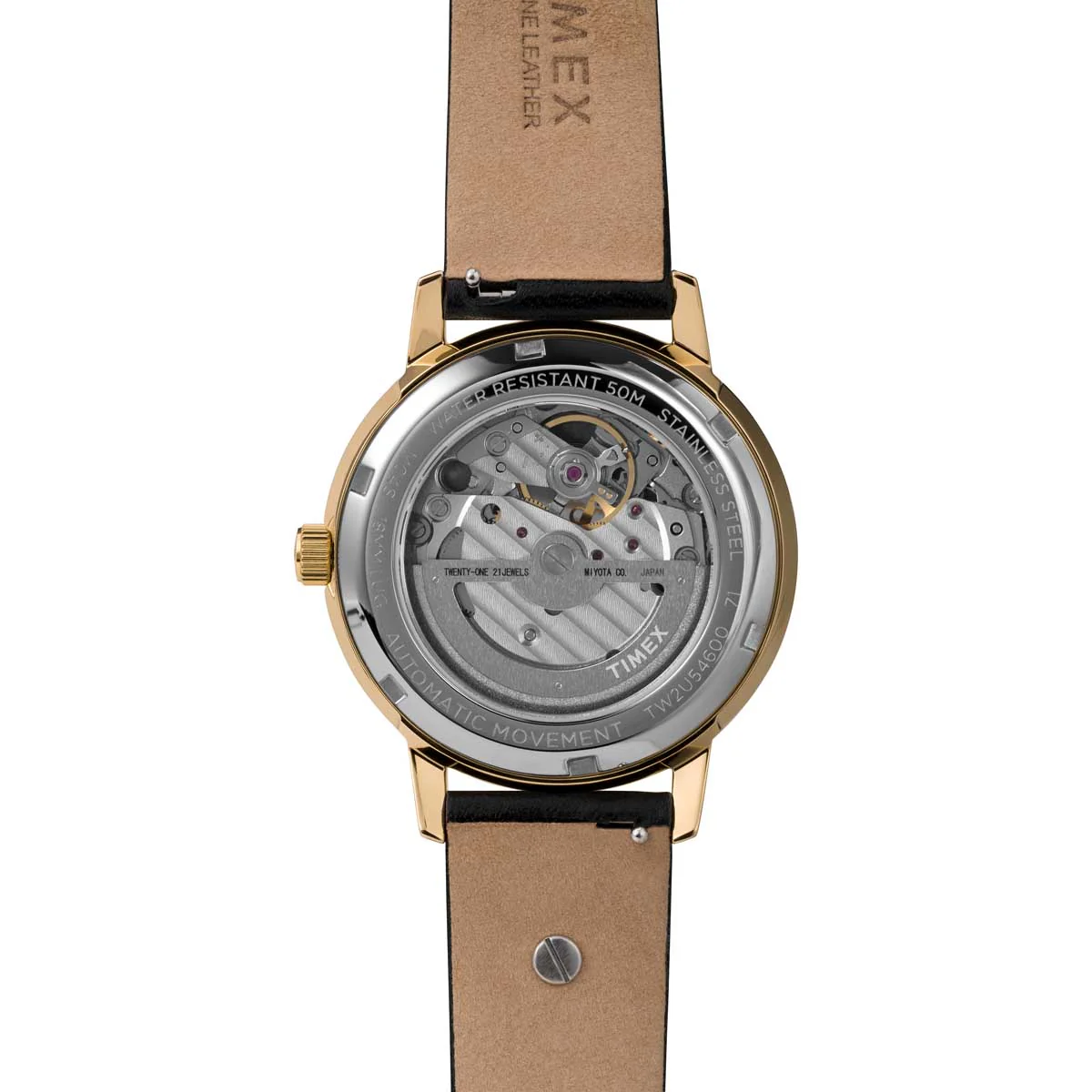 Timex Global Women's Gold-Tone Dial  Case Automatic Function Watch -TW2U54600 - Image 4